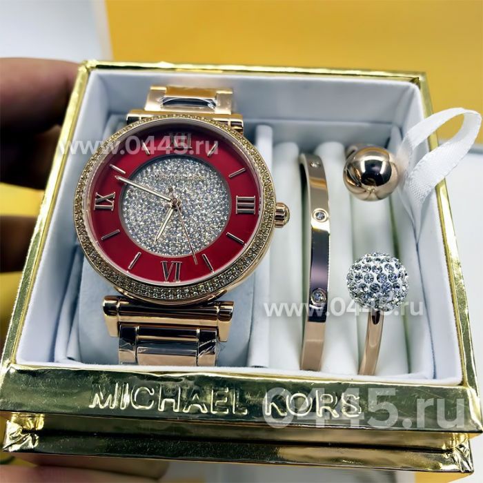 Часы Michael Kors - подарочный набор с браслетом (10204)