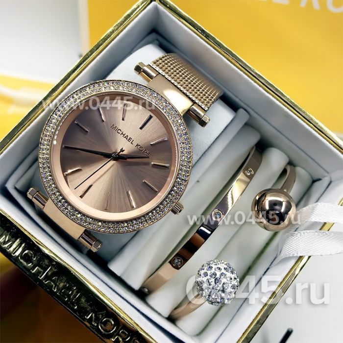 Часы Michael Kors - подарочный набор с браслетом (10208)