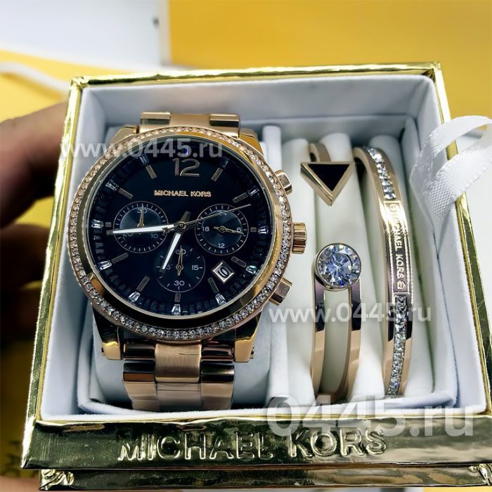 Часы Michael Kors - подарочный набор с браслетом (10209)