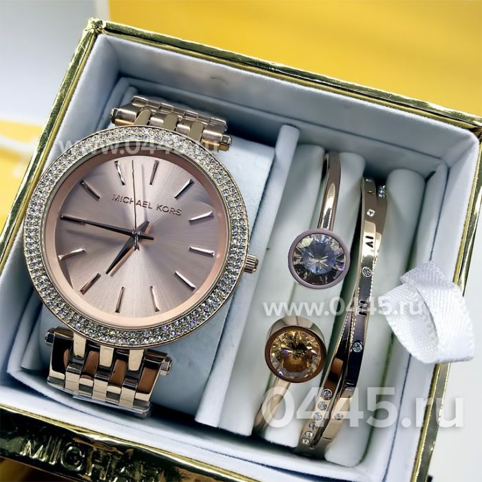 Часы Michael Kors - подарочный набор с браслетом (10214)