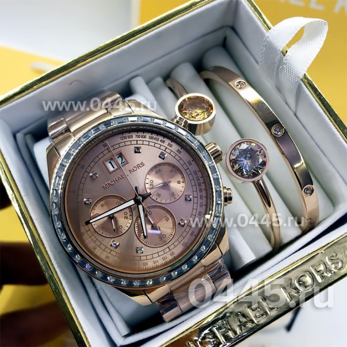 Часы Michael Kors - подарочный набор с браслетом (10216)