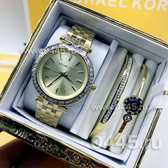 Часы Michael Kors - подарочный набор с браслетом (10218)