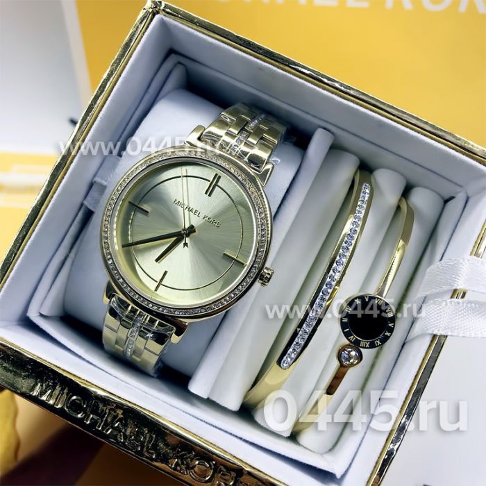 Часы Michael Kors - подарочный набор с браслетом (10219)