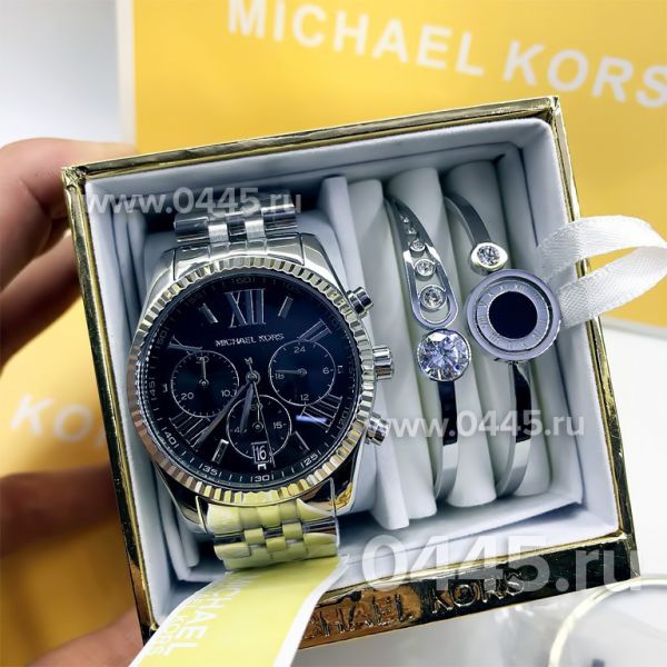 Часы Michael Kors - подарочный набор с браслетом (10223) Часы Michael Kors - подарочный набор с браслетом (10223)