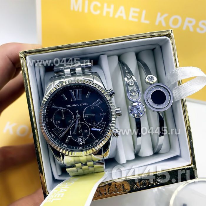 Часы Michael Kors - подарочный набор с браслетом (10223)