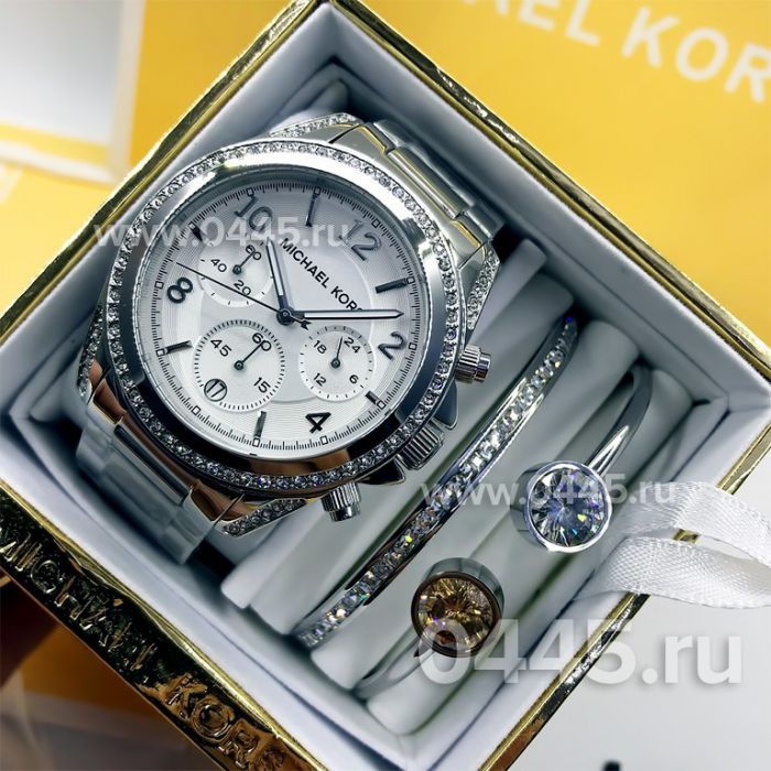 Часы Michael Kors - подарочный набор с браслетом (10226)