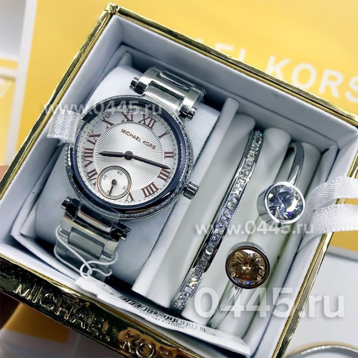 Часы Michael Kors - подарочный набор с браслетом (10227)