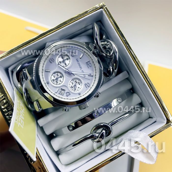 Часы Michael Kors - подарочный набор с браслетом (10228)