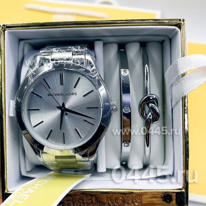 Часы Michael Kors - подарочный набор с браслетом (10229)