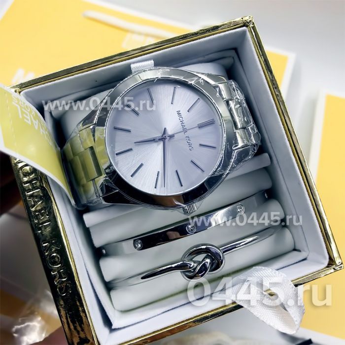 Часы Michael Kors - подарочный набор с браслетом (10229)