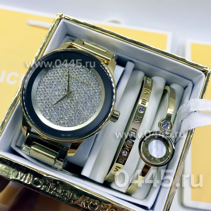 Часы Michael Kors - подарочный набор с браслетом (10234)
