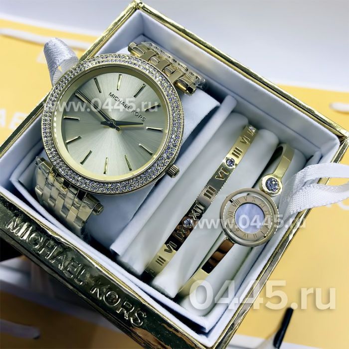 Часы Michael Kors - подарочный набор с браслетом (10236)