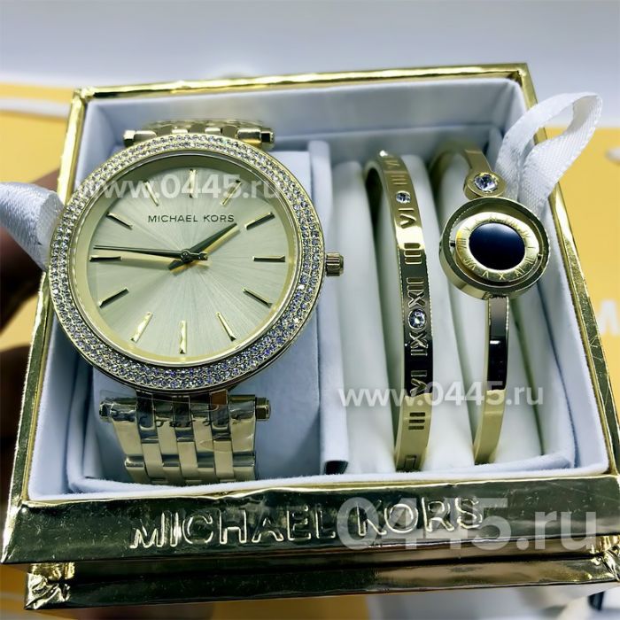 Часы Michael Kors - подарочный набор с браслетом (10236)