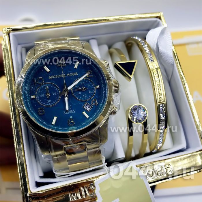 Часы Michael Kors - подарочный набор с браслетом (10239)