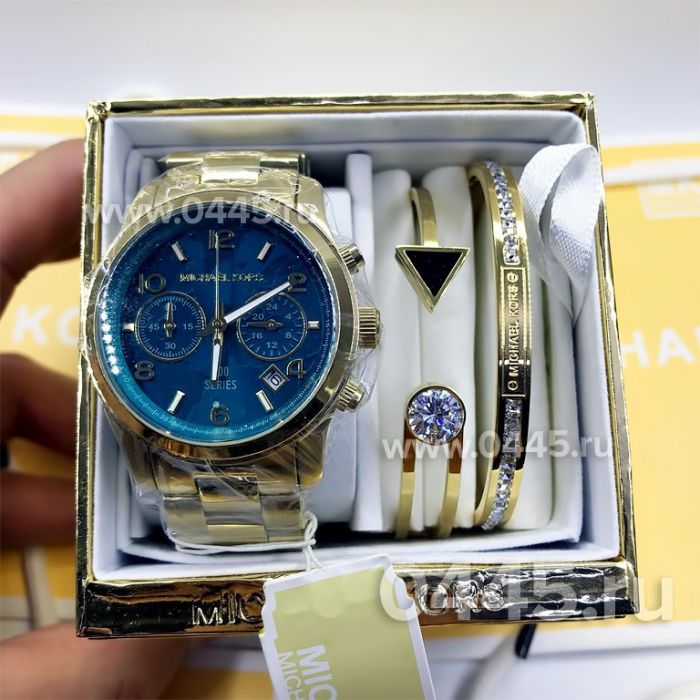 Часы Michael Kors - подарочный набор с браслетом (10239)