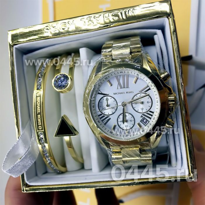 Часы Michael Kors - подарочный набор с браслетом (10241)