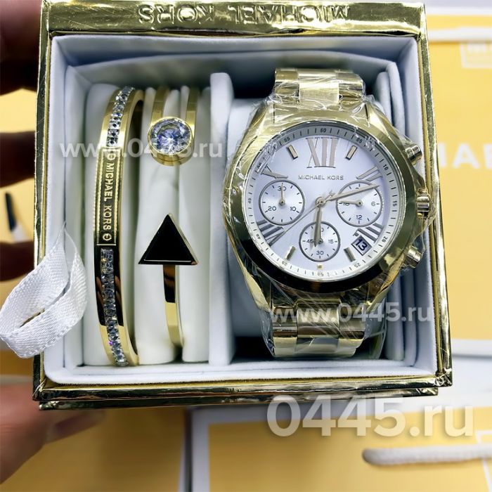 Часы Michael Kors - подарочный набор с браслетом (10241)