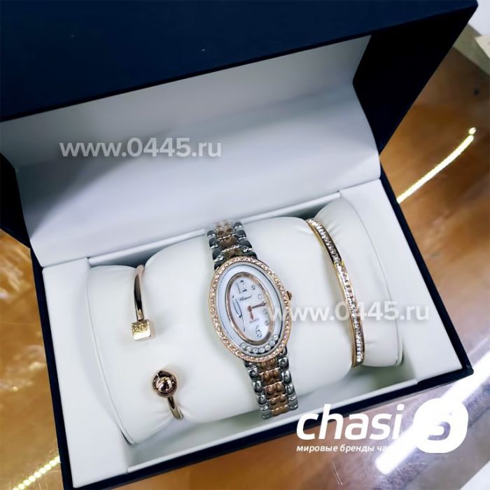 Часы Chopard - подарочный набор с браслетом (11888)
