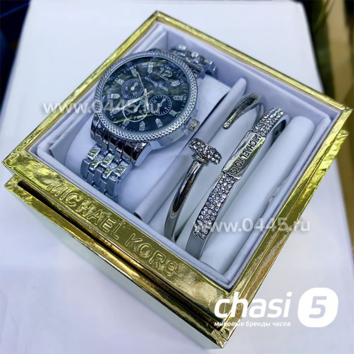 Часы Michael Kors - подарочный набор с браслетом (13398)