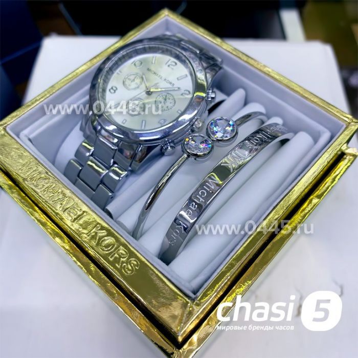 Часы Michael Kors - подарочный набор с браслетом (13401)