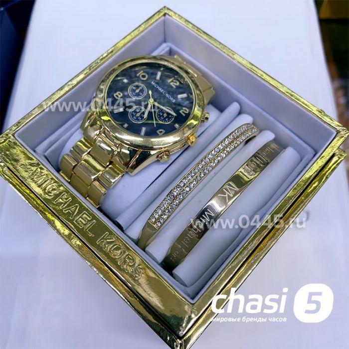 Часы Michael Kors - подарочный набор с браслетом (13402)