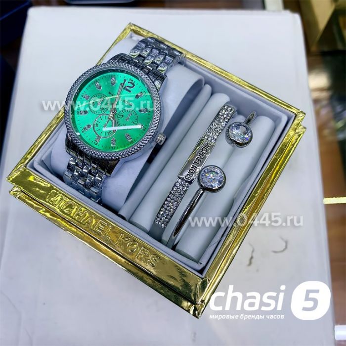 Часы Michael Kors - подарочный набор с браслетом (13405)