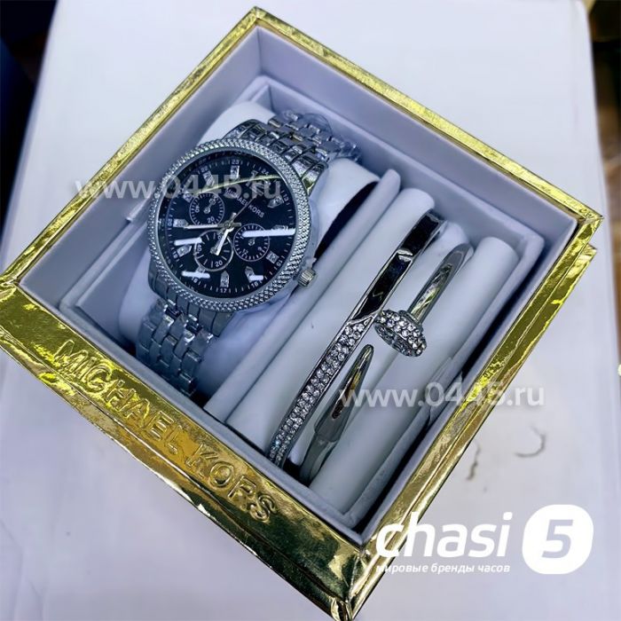Часы Michael Kors - подарочный набор с браслетом (13406)
