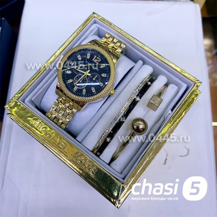 Часы Michael Kors - подарочный набор с браслетом (13408)