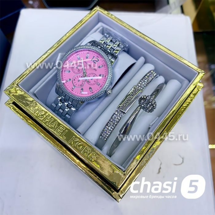 Часы Michael Kors - подарочный набор с браслетом (13410)