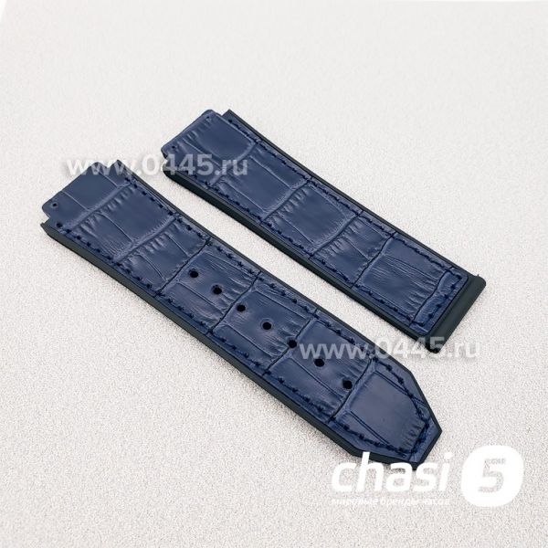 Ремешок для часов Hublot Classic 25 мм синий (13658)