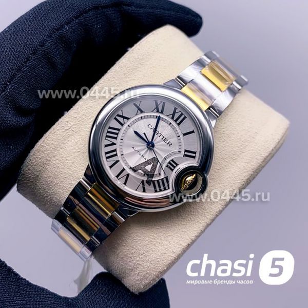 Часы Cartier Ballon Bleu - 33 мм - Дубликат (13913)