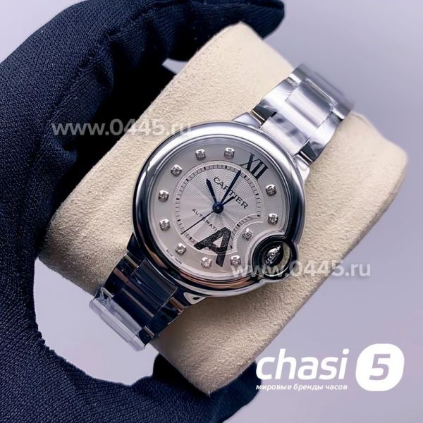 Часы Cartier Ballon Bleu - 33 мм - Дубликат (13916)