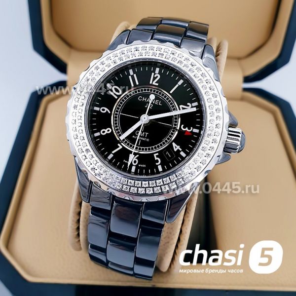 Часы Chanel J12 Diamonds Black (14758) Часы Chanel J12 Diamonds Black (14758)