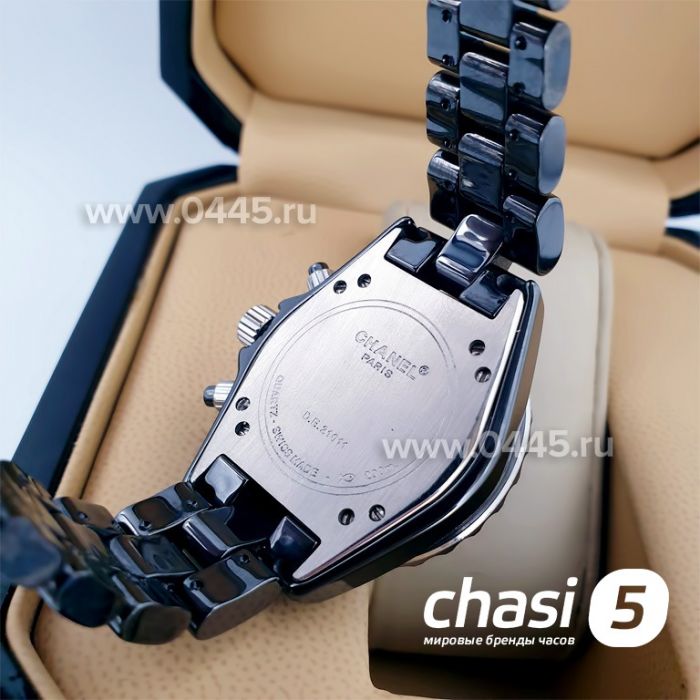 Часы Chanel J12 Chronograph Black (14764)