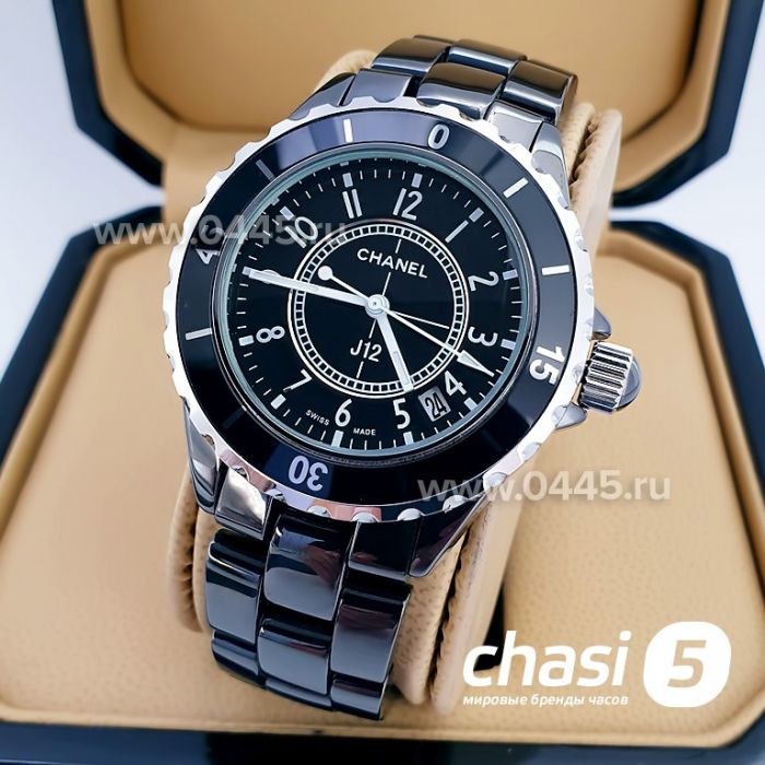 Часы Chanel J12 Black (01514)