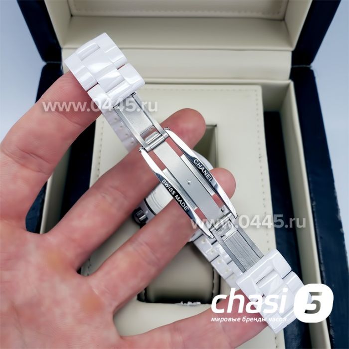 Часы Chanel J12 Diamonds White (01517)