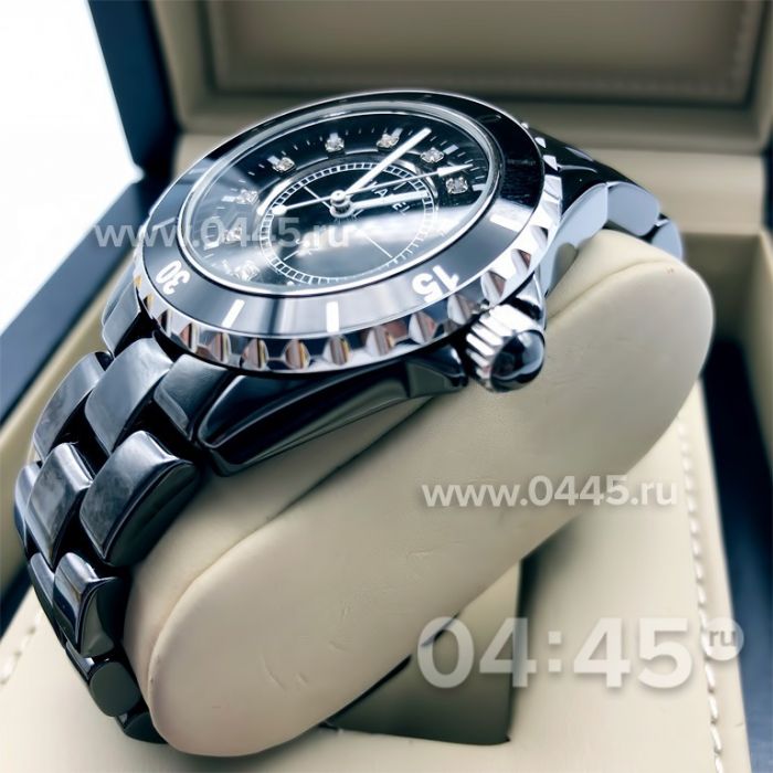 Часы Chanel J12 Black (01531)
