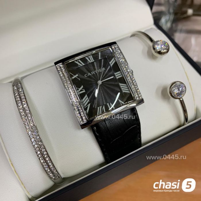 Часы Cartier - набор с браслетами (16050)