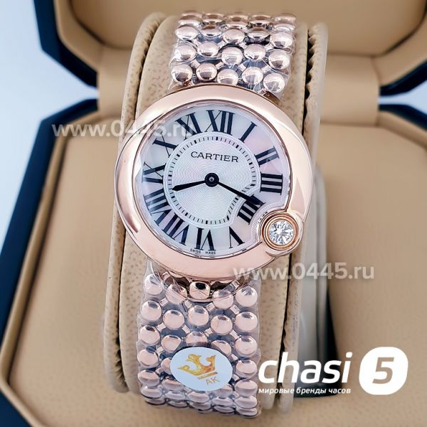Часы Ballon Blanc de Cartier Rose Gold (16078) Часы Ballon Blanc de Cartier Rose Gold (16078)