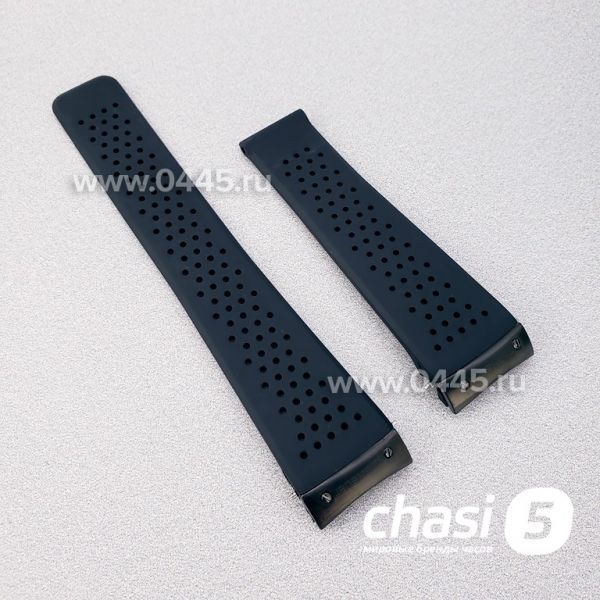 Ремешок Tag Heuer Carrera Calibre 36 черный - 22 мм (16344)