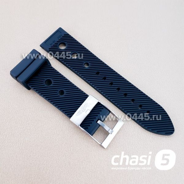 Ремешок Breitling мужской черный (16723)