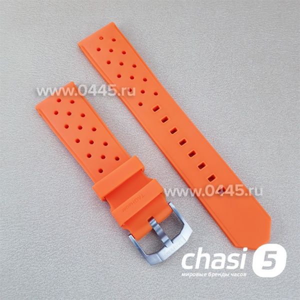 Ремешок Tag Heuer оранжевый (20690)