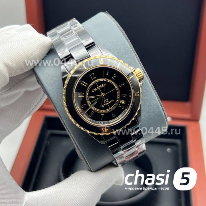 Часы Chanel J12 Black Дубликат (23155)