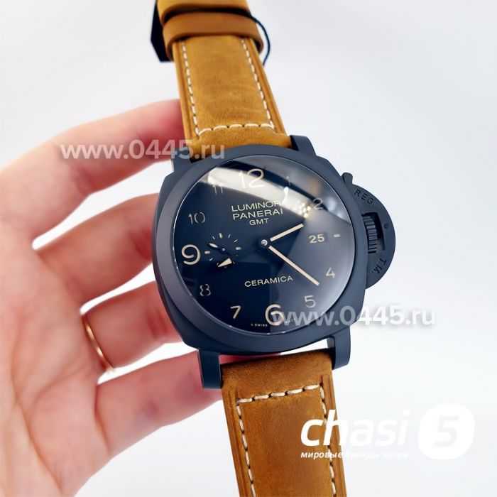 Часы Panerai Luminor Gmt Ceramica PAM441 - Дубликат (23526)