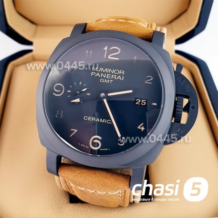 Часы Panerai Luminor Gmt Ceramica PAM441 - Дубликат (23526)