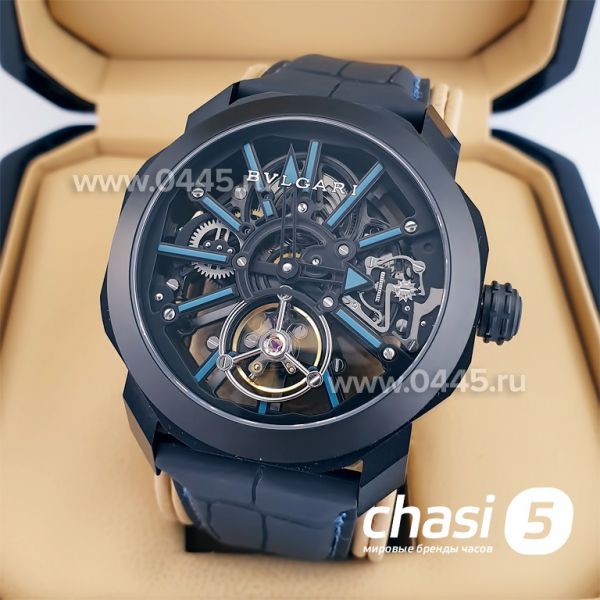 Часы Bvlgari Octo Roma Tourbillon Sapphire (23552) Часы Bvlgari Octo Roma Tourbillon Sapphire (23552)