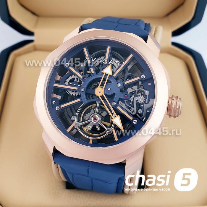 Часы Bvlgari Octo Roma Tourbillon Sapphire (23556)