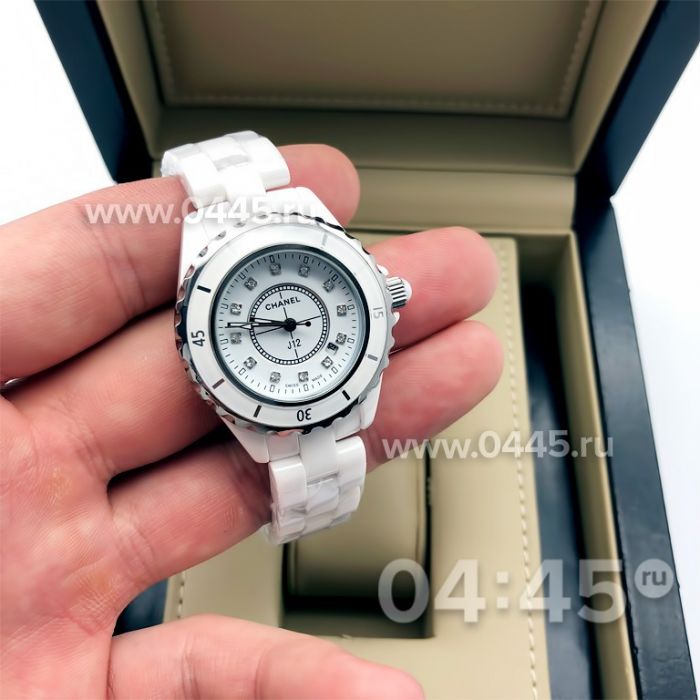 Часы Chanel J12 White small (00322)
