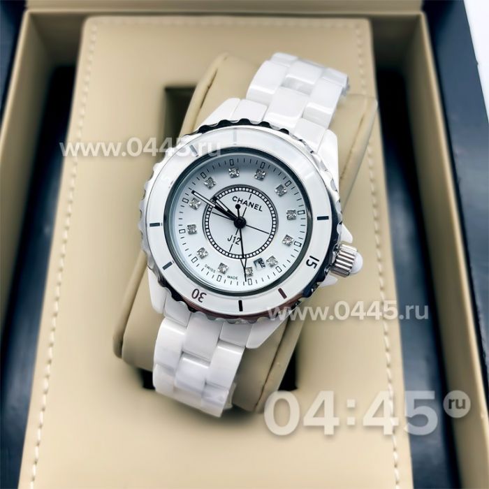 Часы Chanel J12 White small (00322)