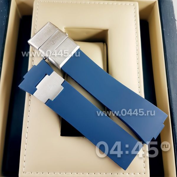 Каучуковый Ремешок Ulysse Nardin синий (06531)